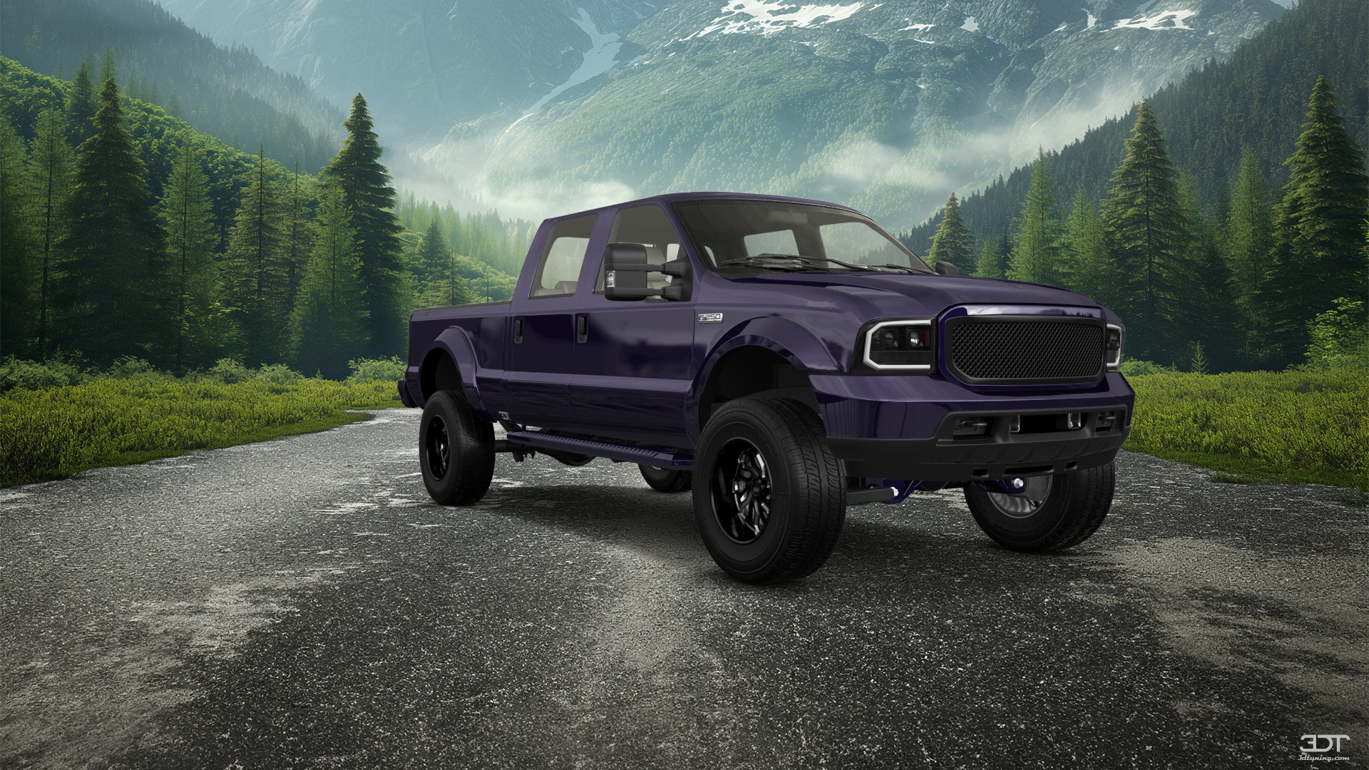 Ford F-250 Crew Cab 4 Door pickup truck 1999