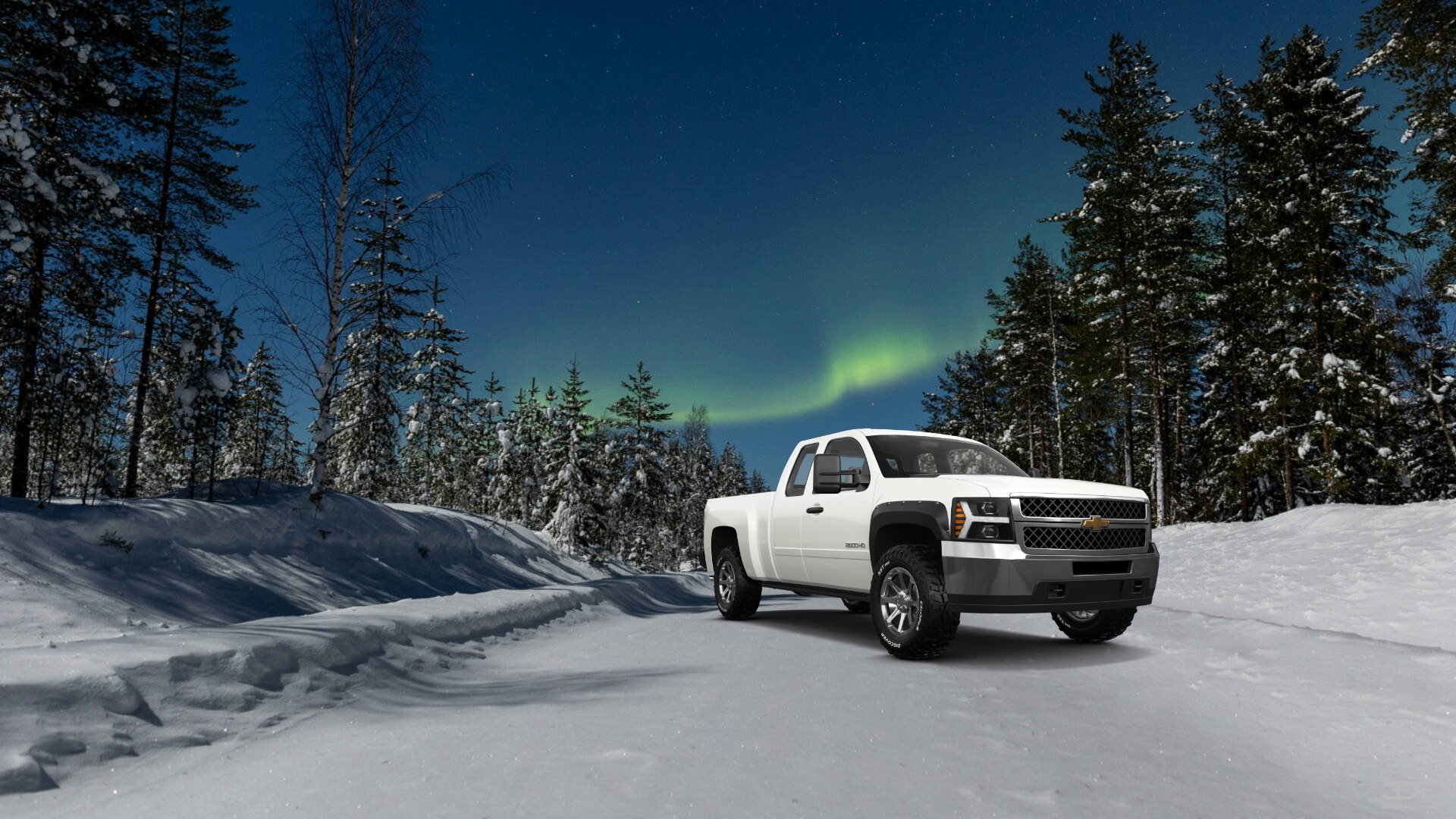 Chevrolet Silverado 2500 HD Extended Cab Pickup Truck 2007 Images