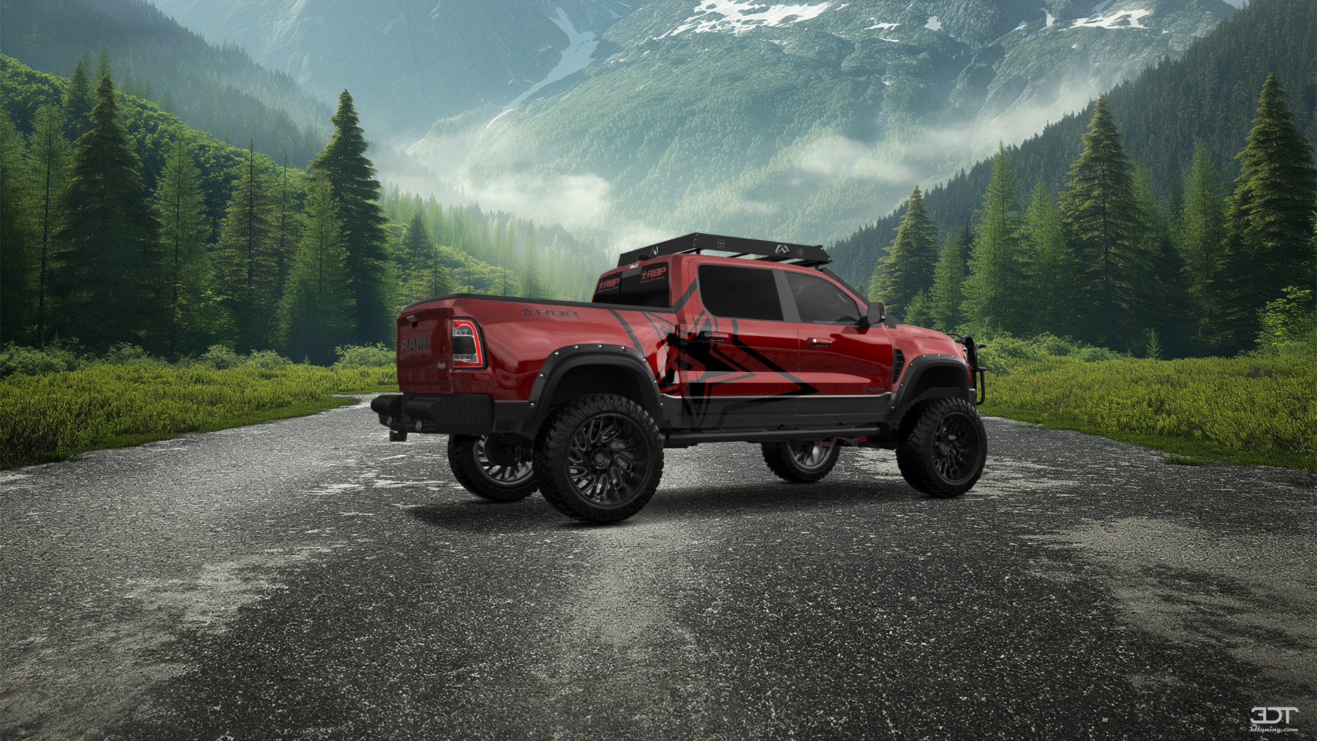 Dodge Ram 1500 TRX 4 Door pickup truck 2021