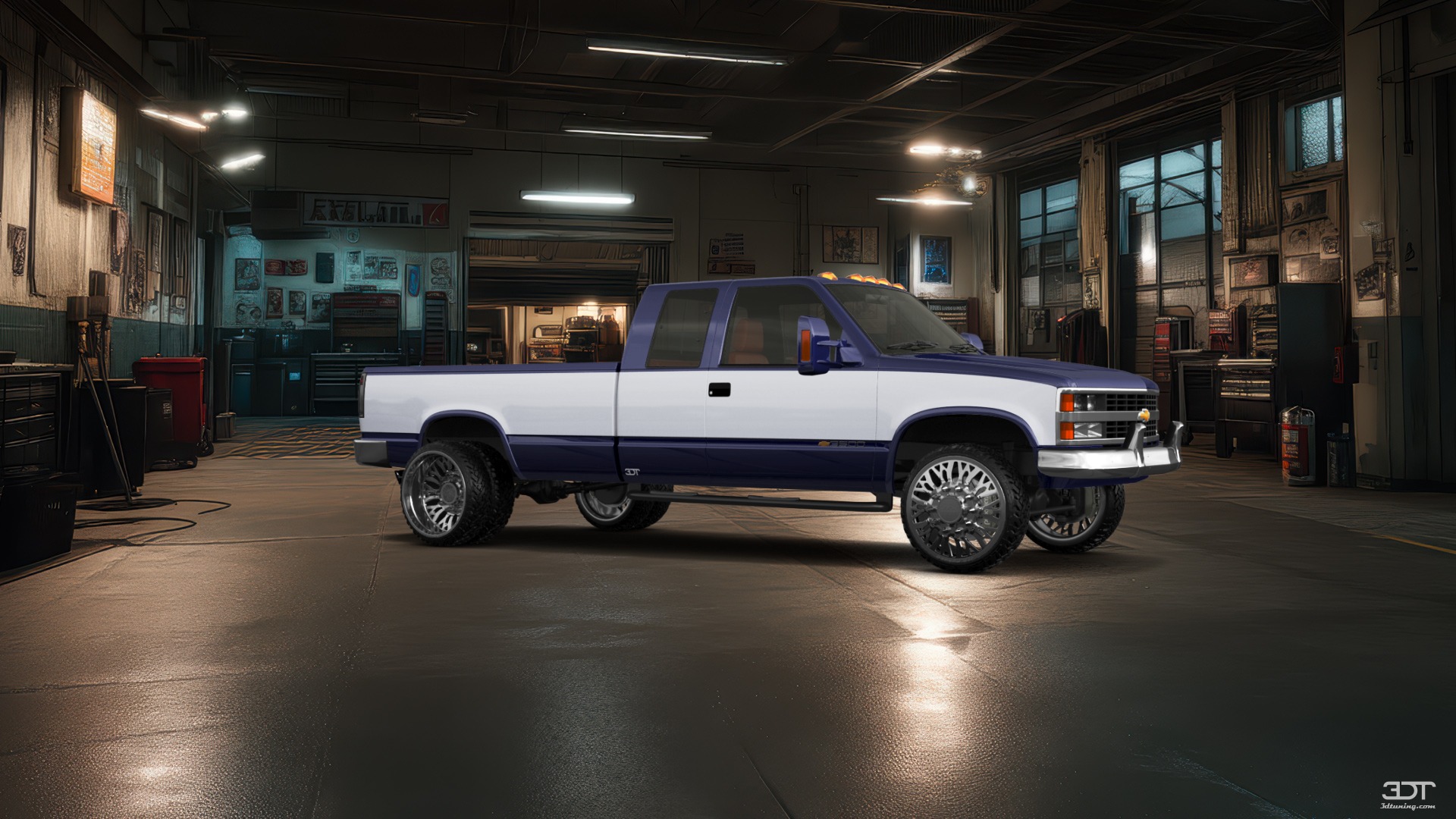 Chevrolet K3500 Extended Cab Pickup Truck 1988 tuning