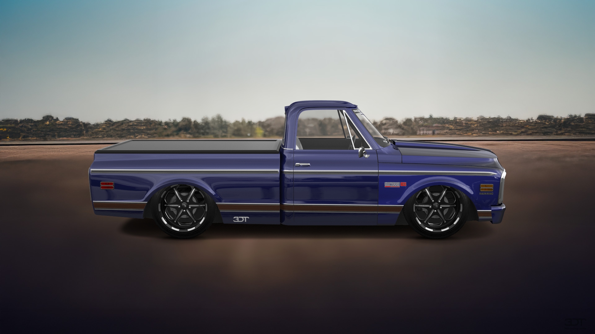Chevrolet C-10 Cheyenne 2 Door pickup truck 1972 tuning