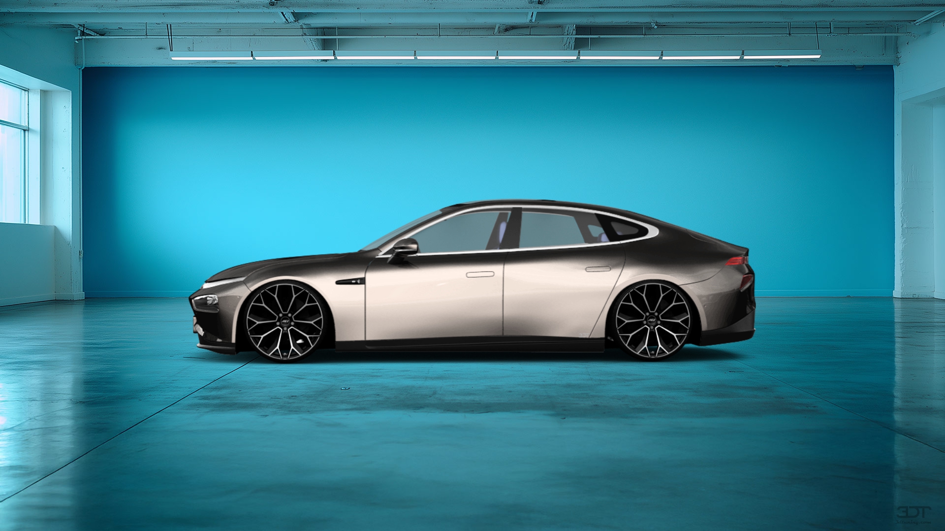 XPeng P7 4 door fastback saloon 2021 Images