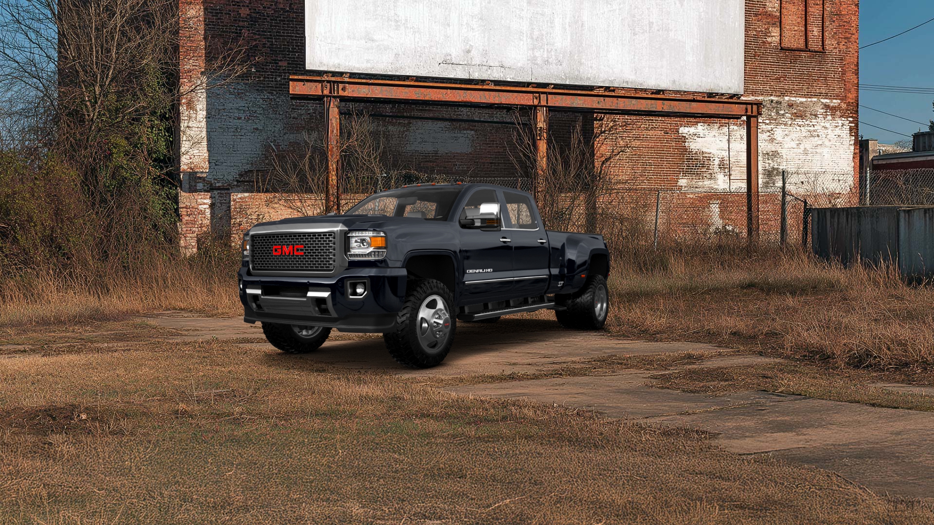 GMC Sierra 3500 HD Crew Cab 4 Door pickup truck 2015 tuning