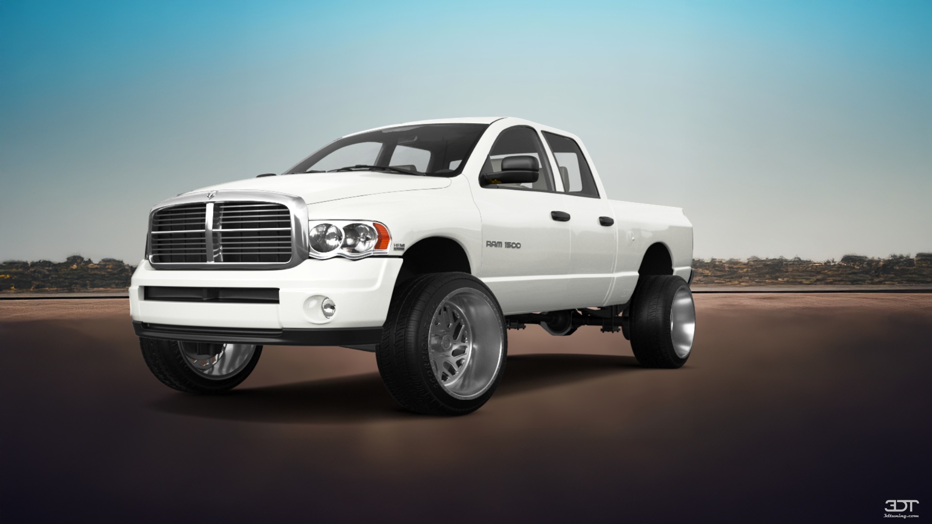 Dodge Ram 1500 6.4 ft box 4 Door pickup truck 2002 tuning