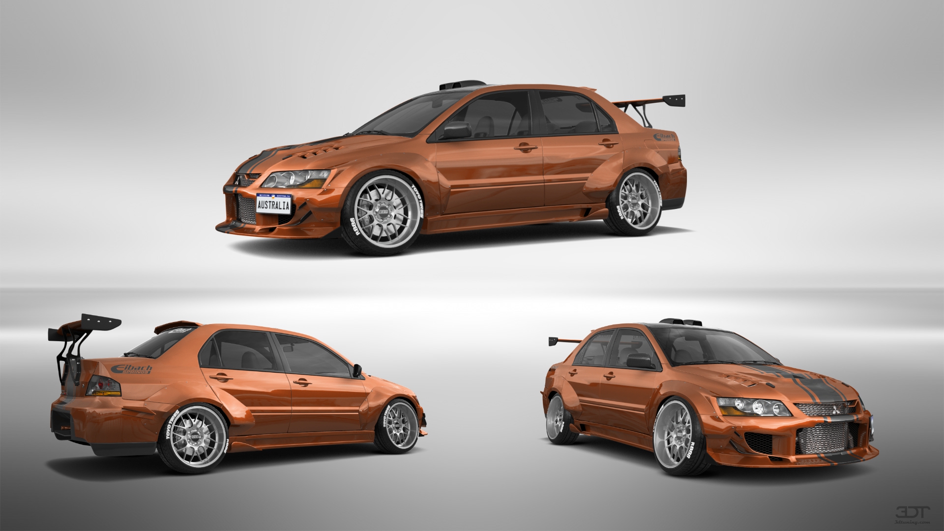 Mitsubishi Lancer Evo IX 4 Door Saloon 2005 tuning
