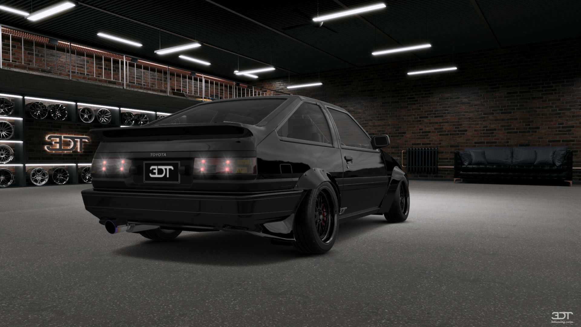 Toyota AE86 3 Door Hatchback 1985 Images