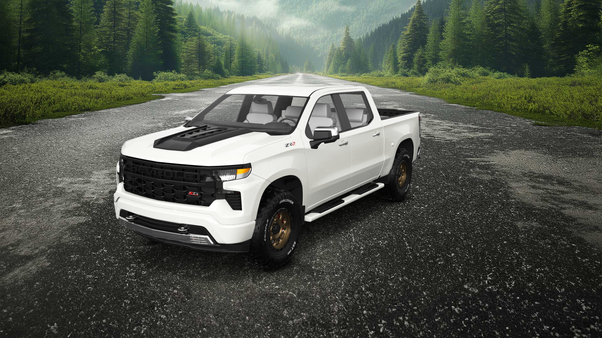 Chevrolet Silverado 1500 Crew Cab 5.8 ft box 4 Door pickup truck 2023