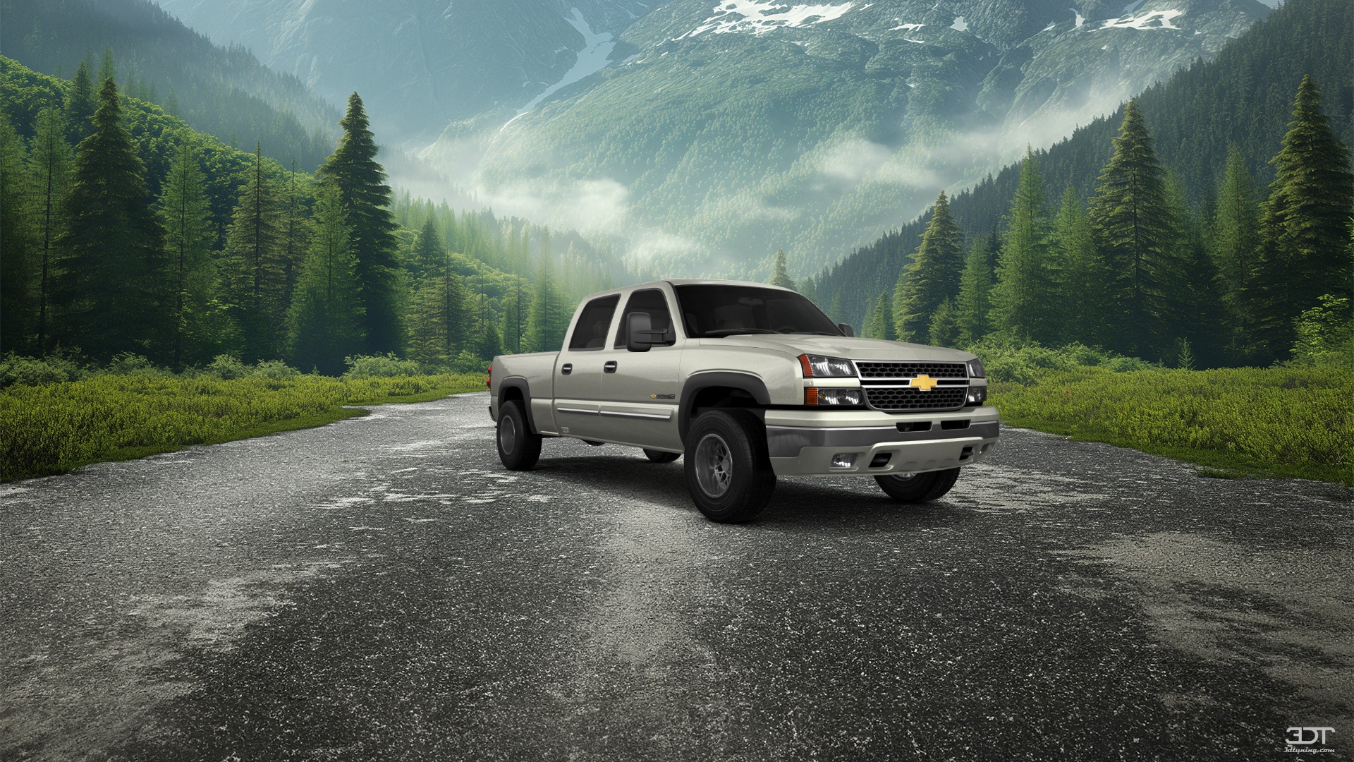 Chevrolet Silverado 2500 HD Long Box 4 Door pickup truck 2002