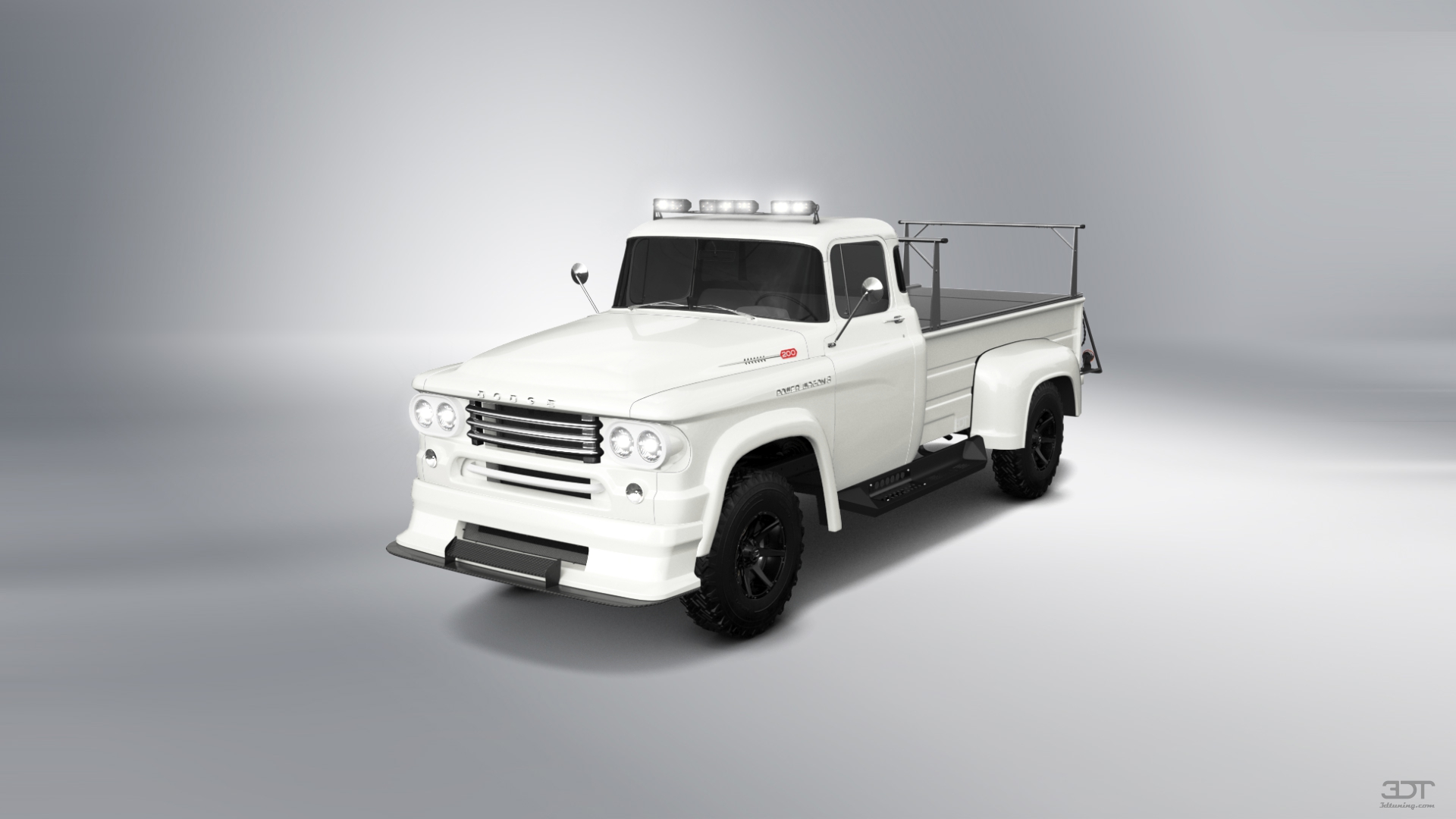 Dodge Power Wagon W300 2 Door pickup truck 1958