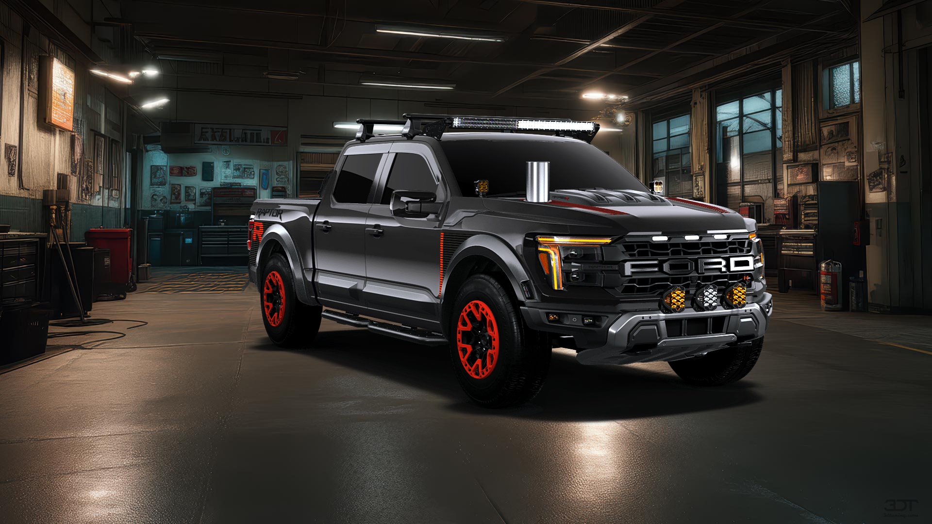 Ford F-150 Raptor 4 Door pickup truck 2024 tuning