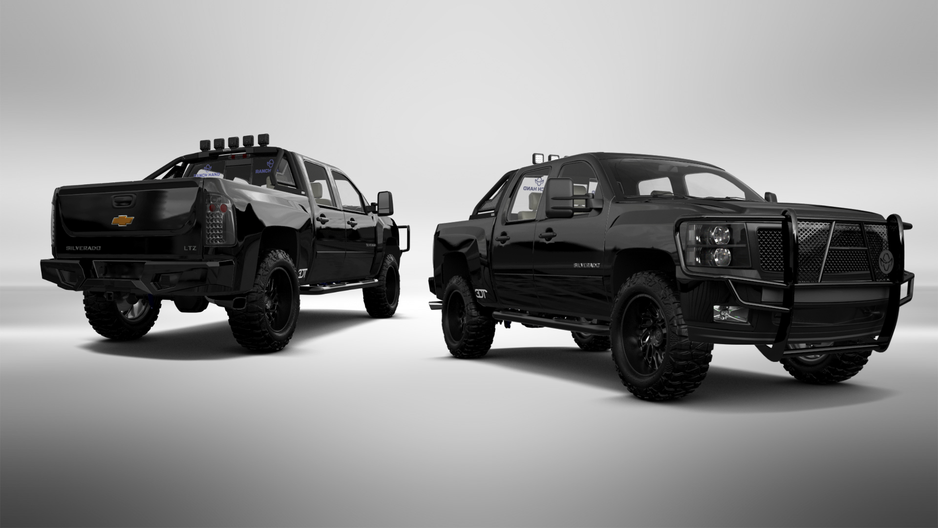 Chevrolet Silverado 1500 Crew Cab 4 Door pickup truck 2007 tuning