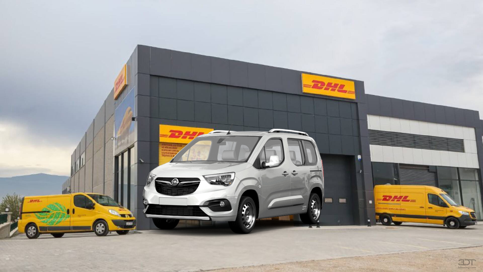 Opel Combo Life 5 Door panel van 2018 tuning