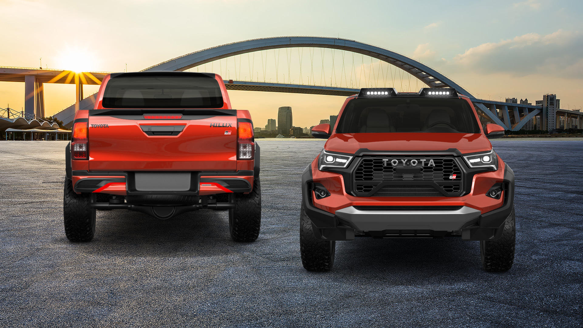 Toyota Hilux Double Cab 4 Door pickup truck 2015 Images