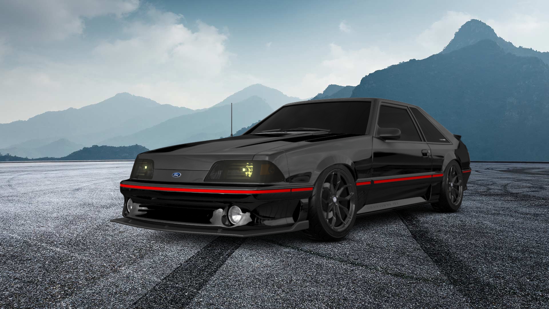 Ford Mustang 3 Door Hatchback 1988