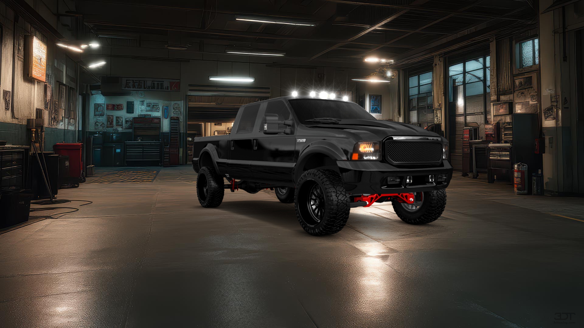 Ford F-250 Crew Cab 4 Door pickup truck 1999 tuning