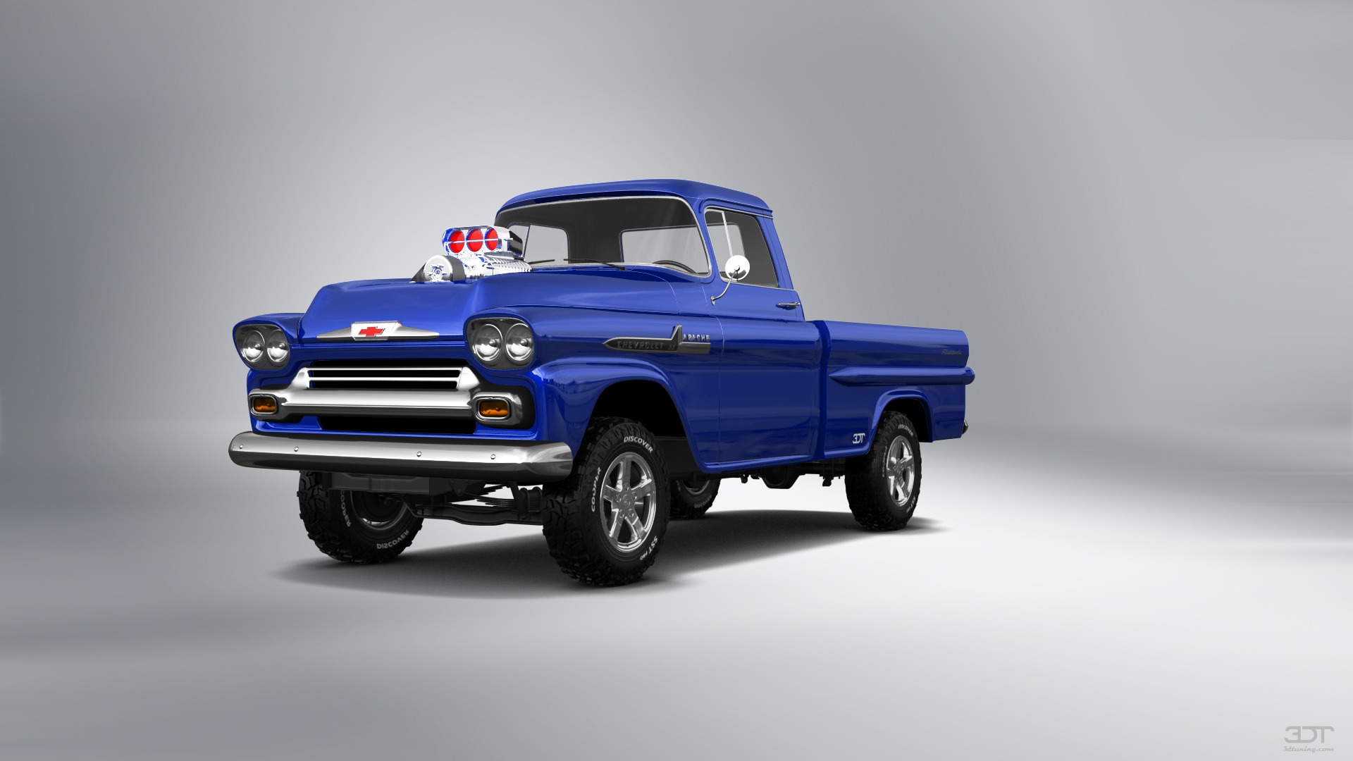 Chevrolet Apache 2 Door pickup truck 1958 tuning