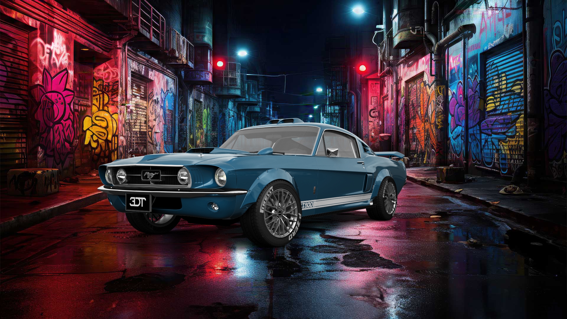 Mustang GT500 2 Door Coupe 1968