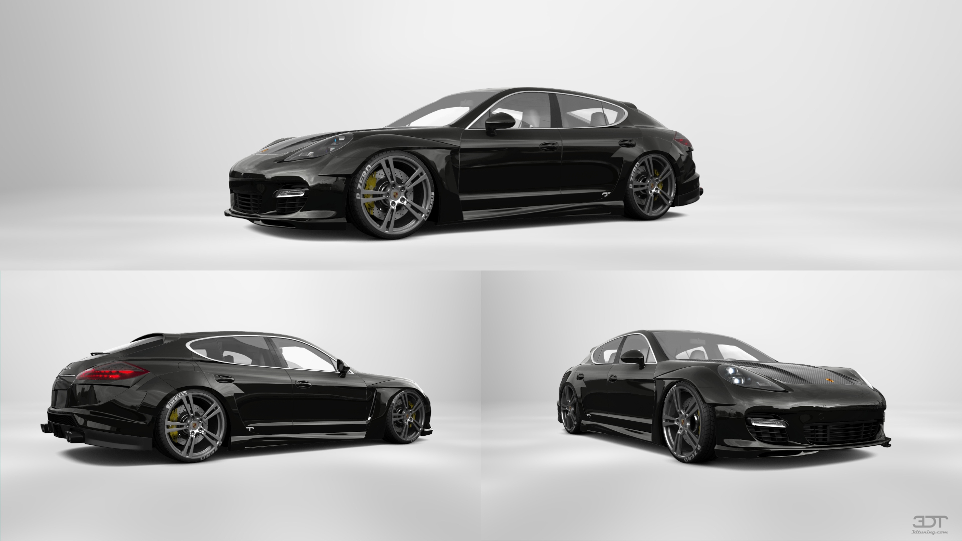Porsche Panamera 4 door fastback saloon 2011 tuning