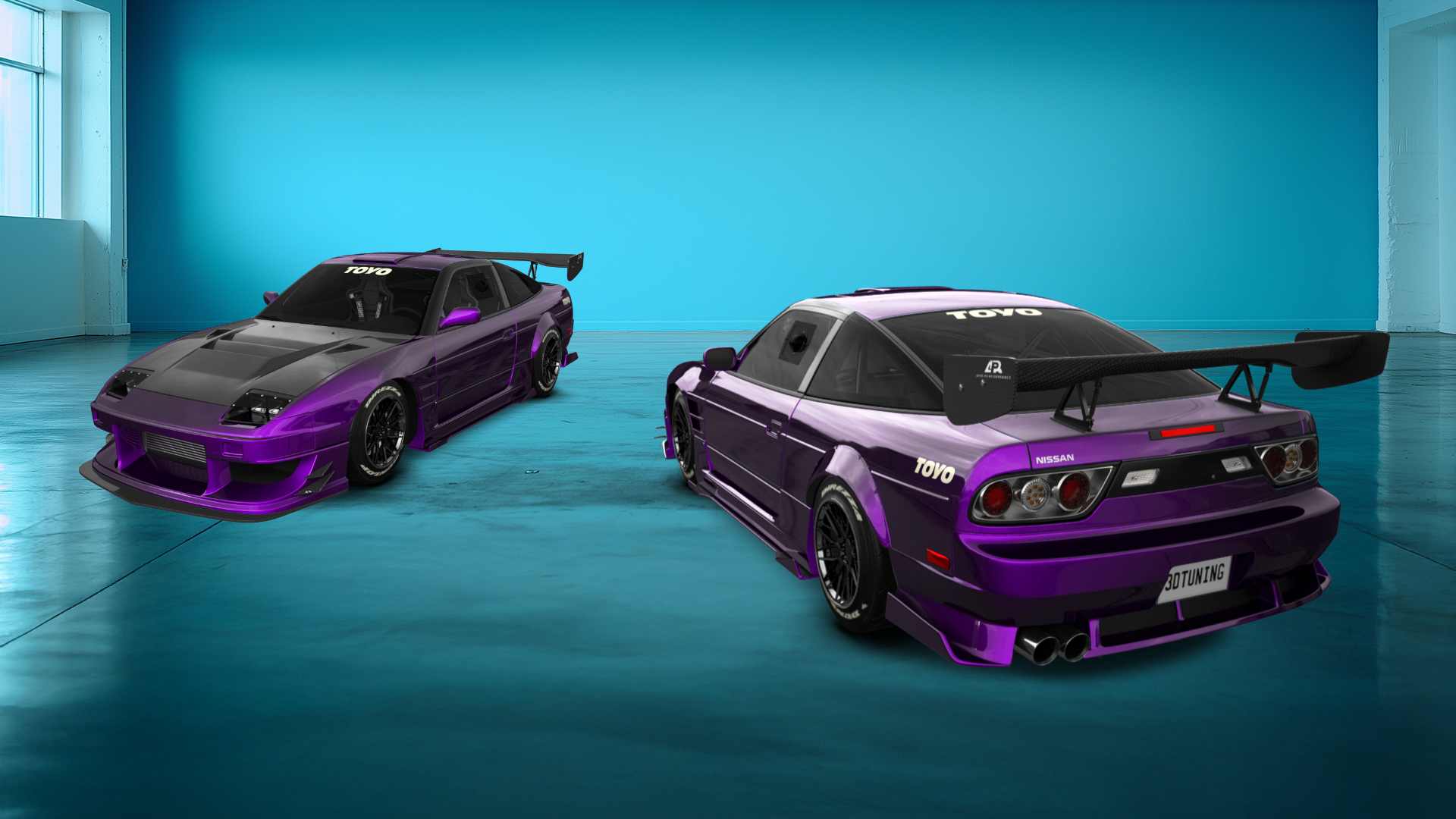 Nissan 240SX 3 Door Hatchback 1989 tuning