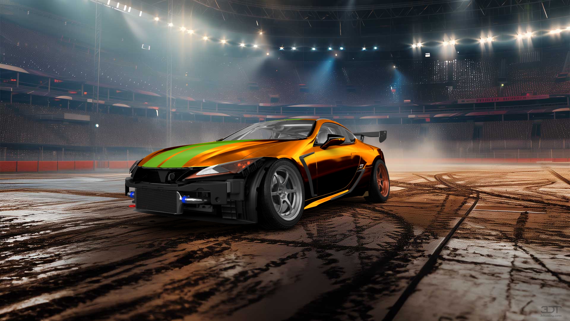 Lexus LC500 2 door fastback coupe 2017 tuning