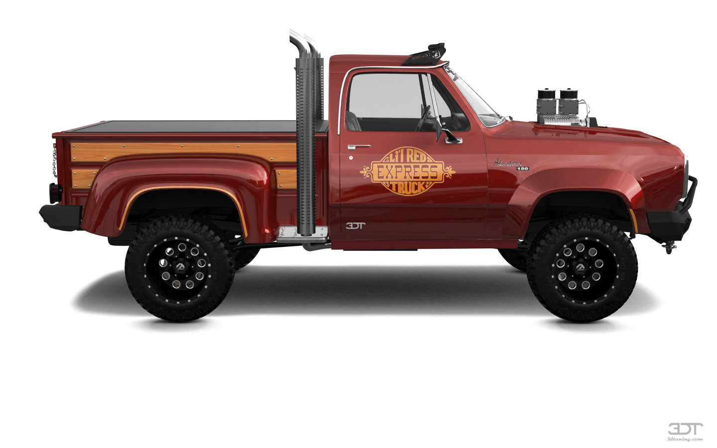 Dodge Lil Red Express 2 Door pickup truck 1979