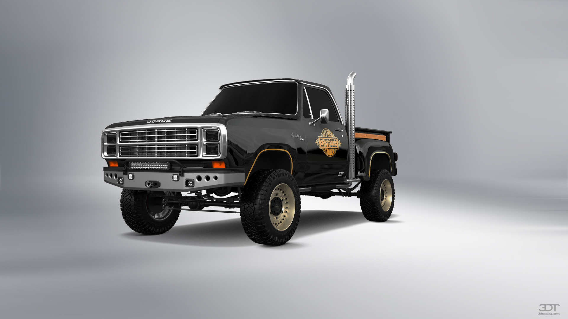 Dodge Lil Red Express 2 Door pickup truck 1979 tuning