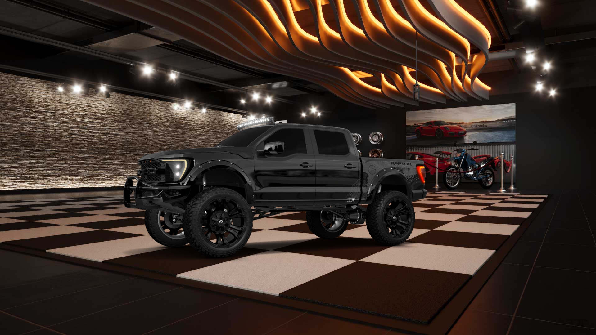 Ford F-150 Raptor 4 Door pickup truck 2021 tuning