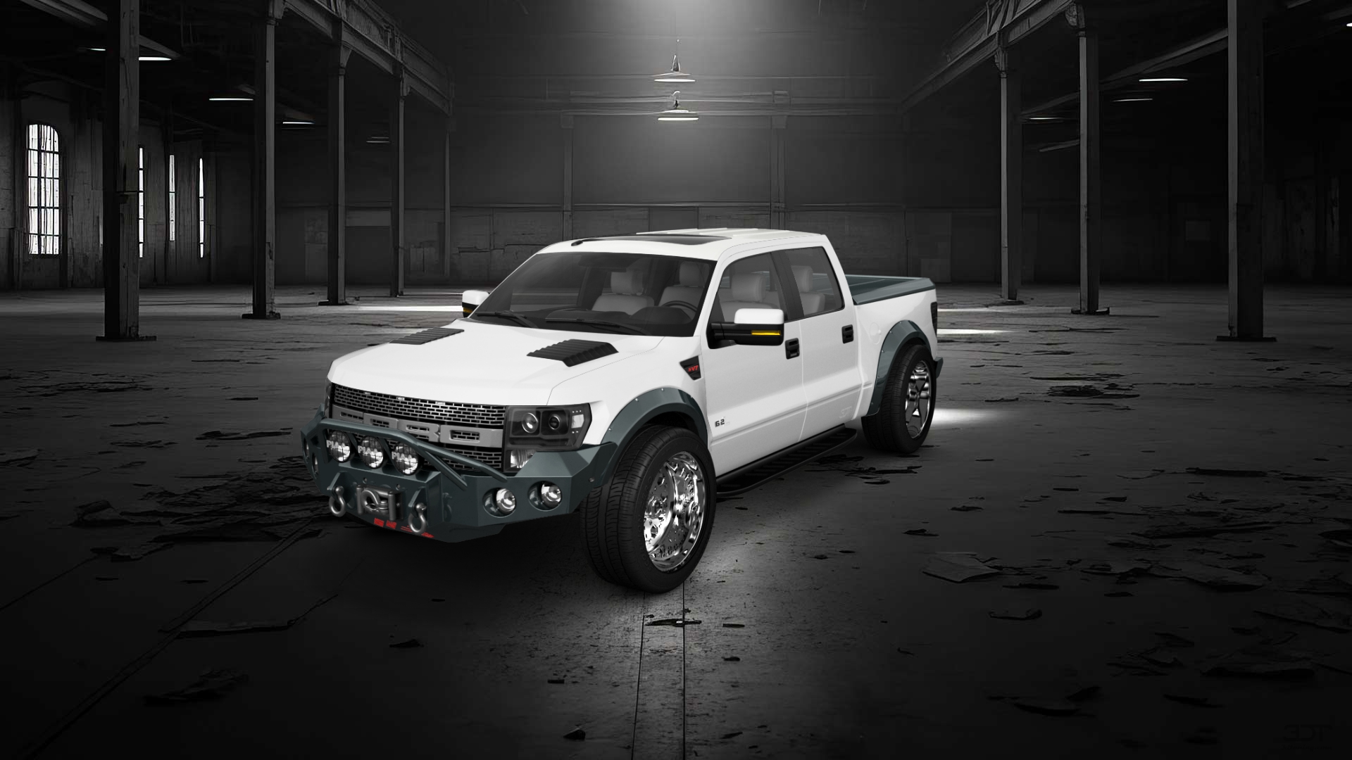 Ford F-150 SVT Raptor 4 Door pickup truck 2013 tuning