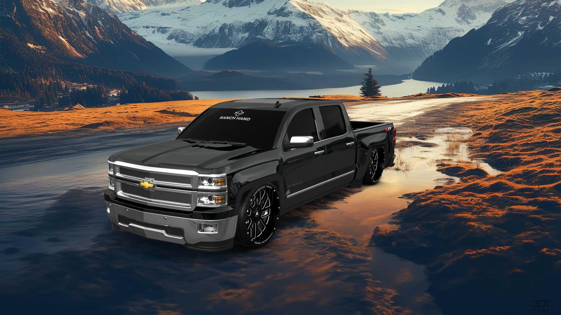 Chevrolet Silverado 1500 4 Door pickup truck 2014 tuning