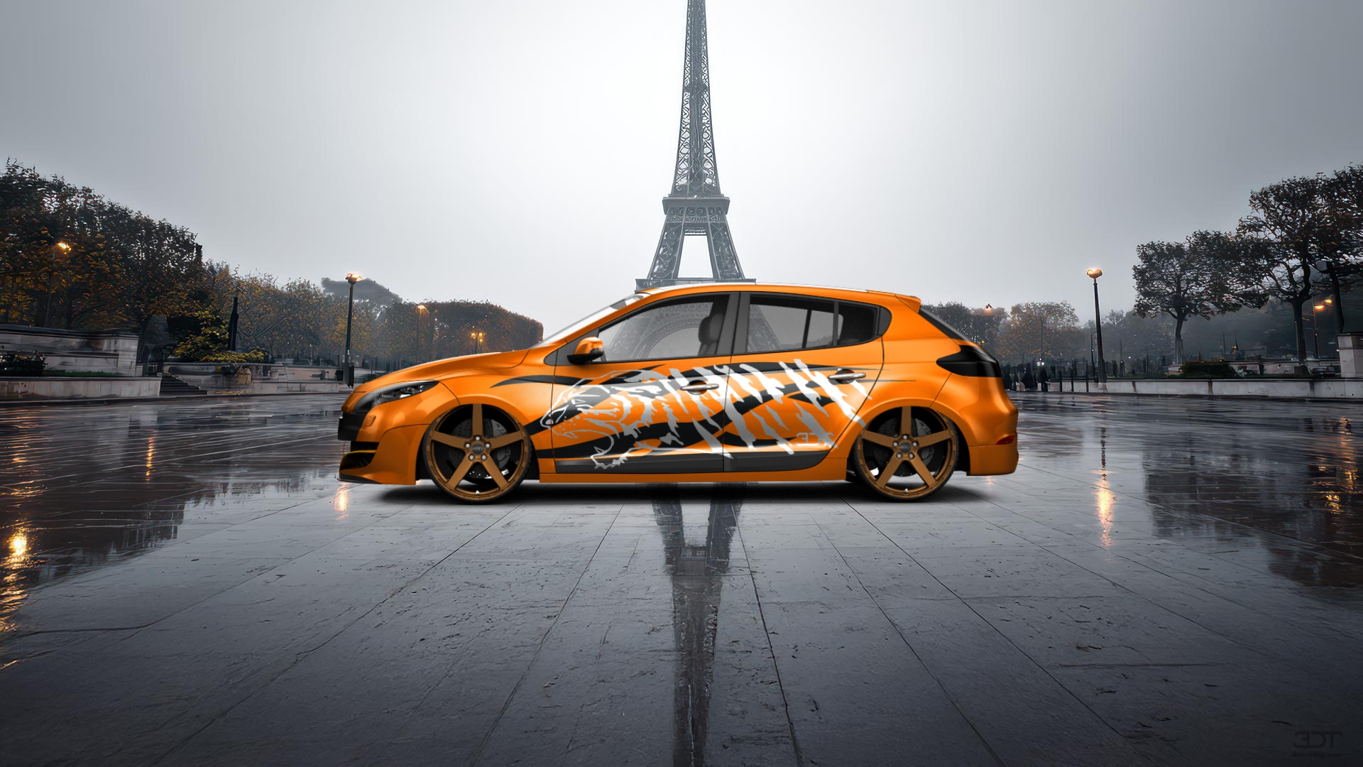 Renault Megane 5 Door Hatchback 2011 tuning