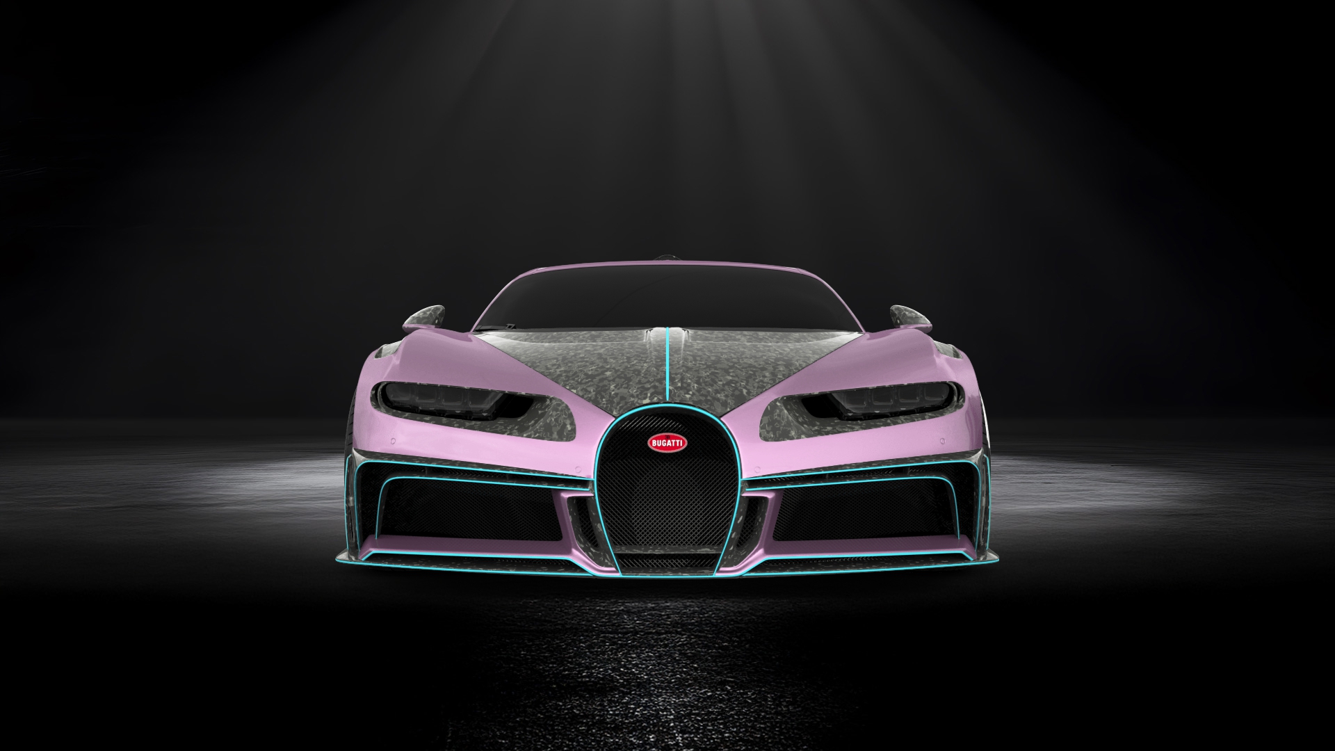Bugatti Chiron 2 Door Coupe 2016 tuning