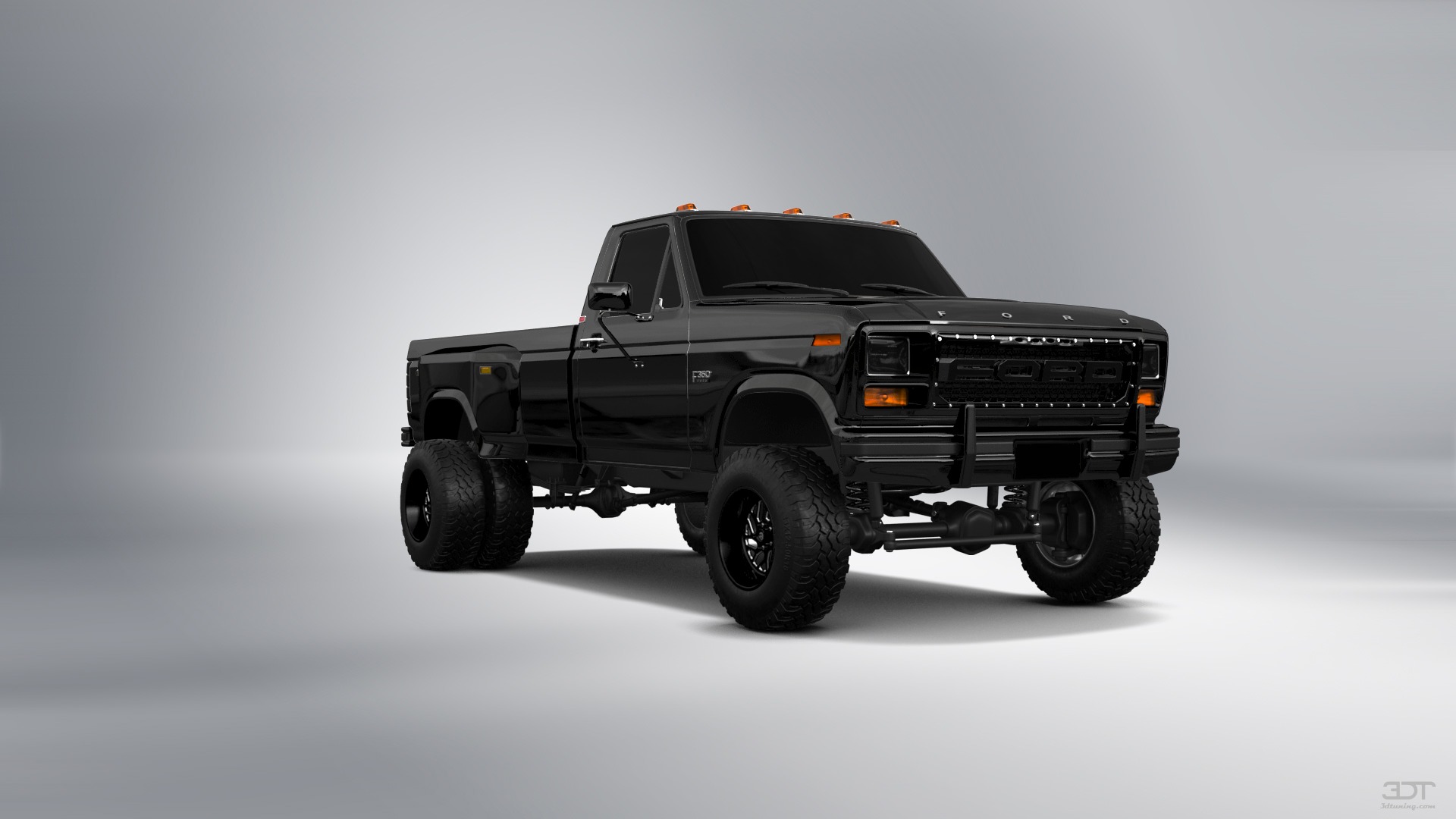 Ford F-350 Dually Regular Cab 2 Door pickup truck 1980 tuning