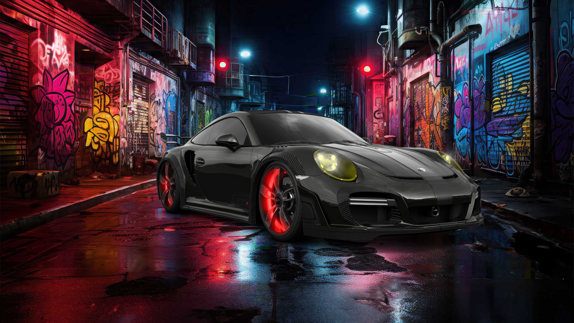 Porsche 911 Turbo S 2014 — izagoat10's build with 14 parts | 3DTuning