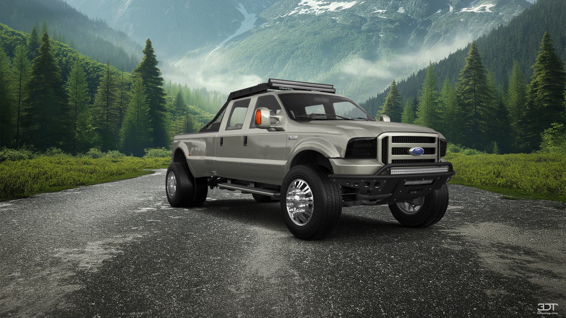 Ford F-350 DRW 4 Door pickup truck 1999