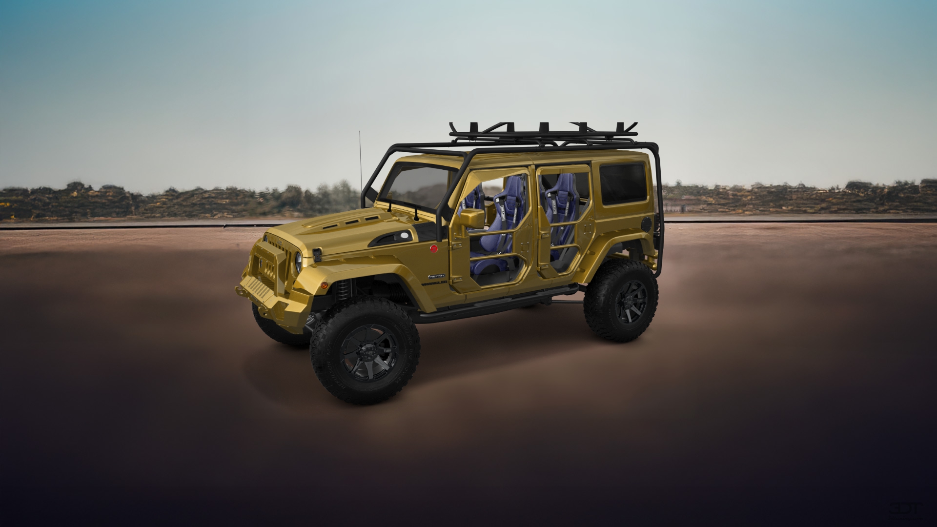 Jeep Wrangler Unlimited JK Rubicon Recon 4 Door SUV 2017 tuning