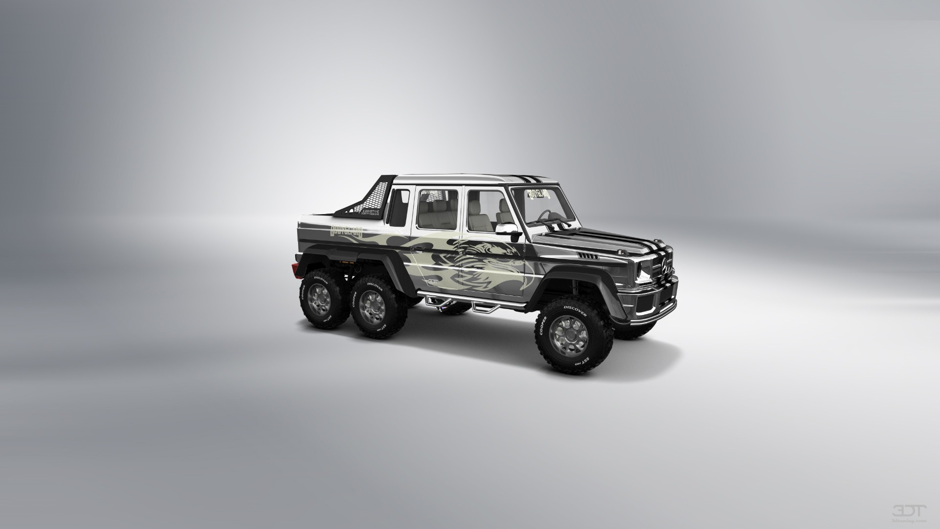 Mercedes G 63 AMG 6x6 4 Door pickup truck 2013 tuning