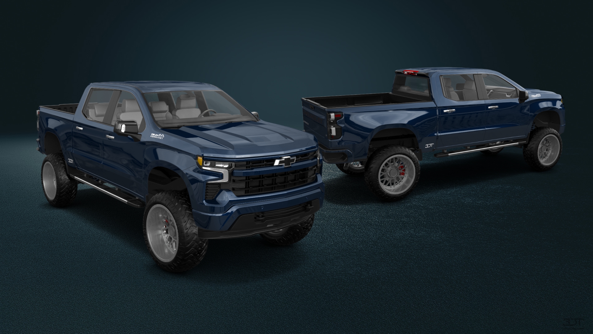 Chevrolet Silverado 1500 Crew Cab 5.8 ft box 4 Door pickup truck 2023 tuning