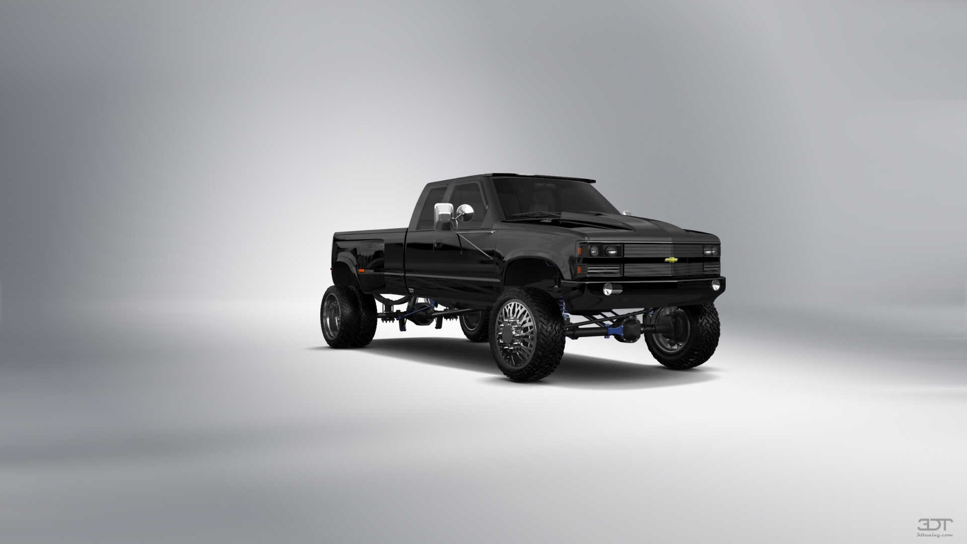 Chevrolet K3500 Extended Cab Pickup Truck 1988 tuning