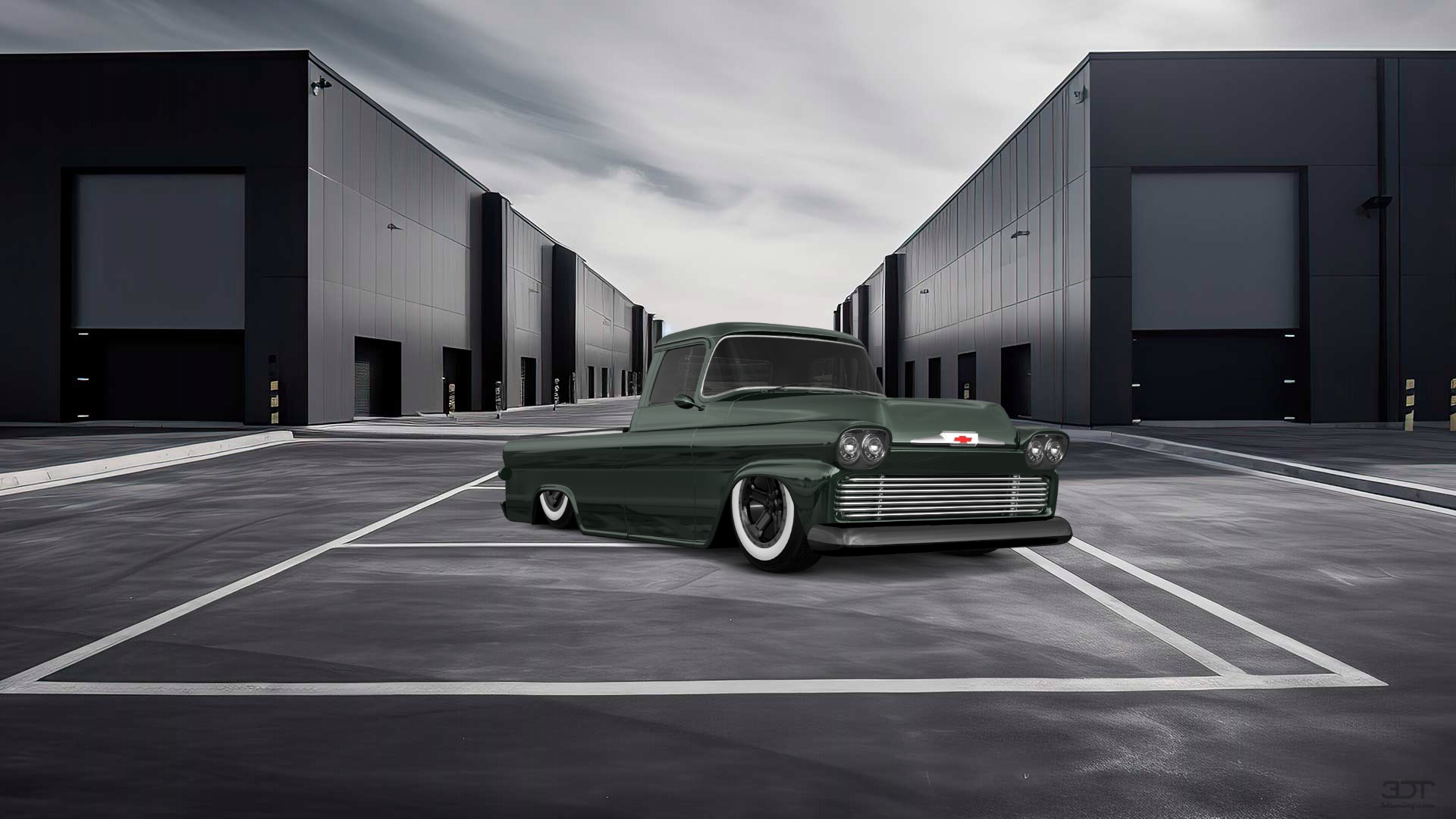Chevrolet Apache 2 Door pickup truck 1958 tuning