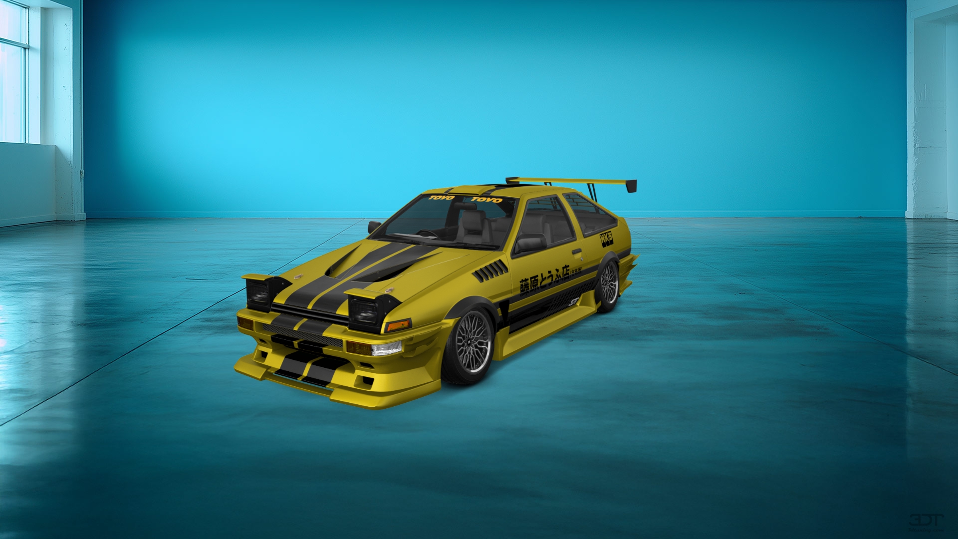 Toyota AE86 3 Door Hatchback 1985 tuning