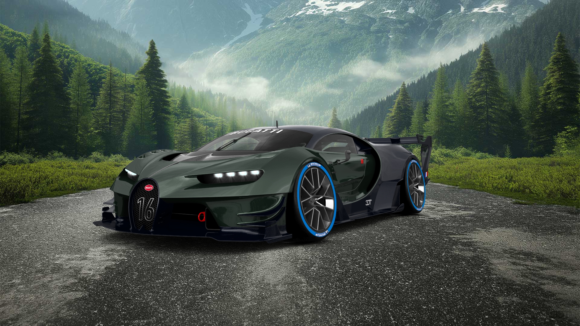 Bugatti Vision GT Supercar 2015
