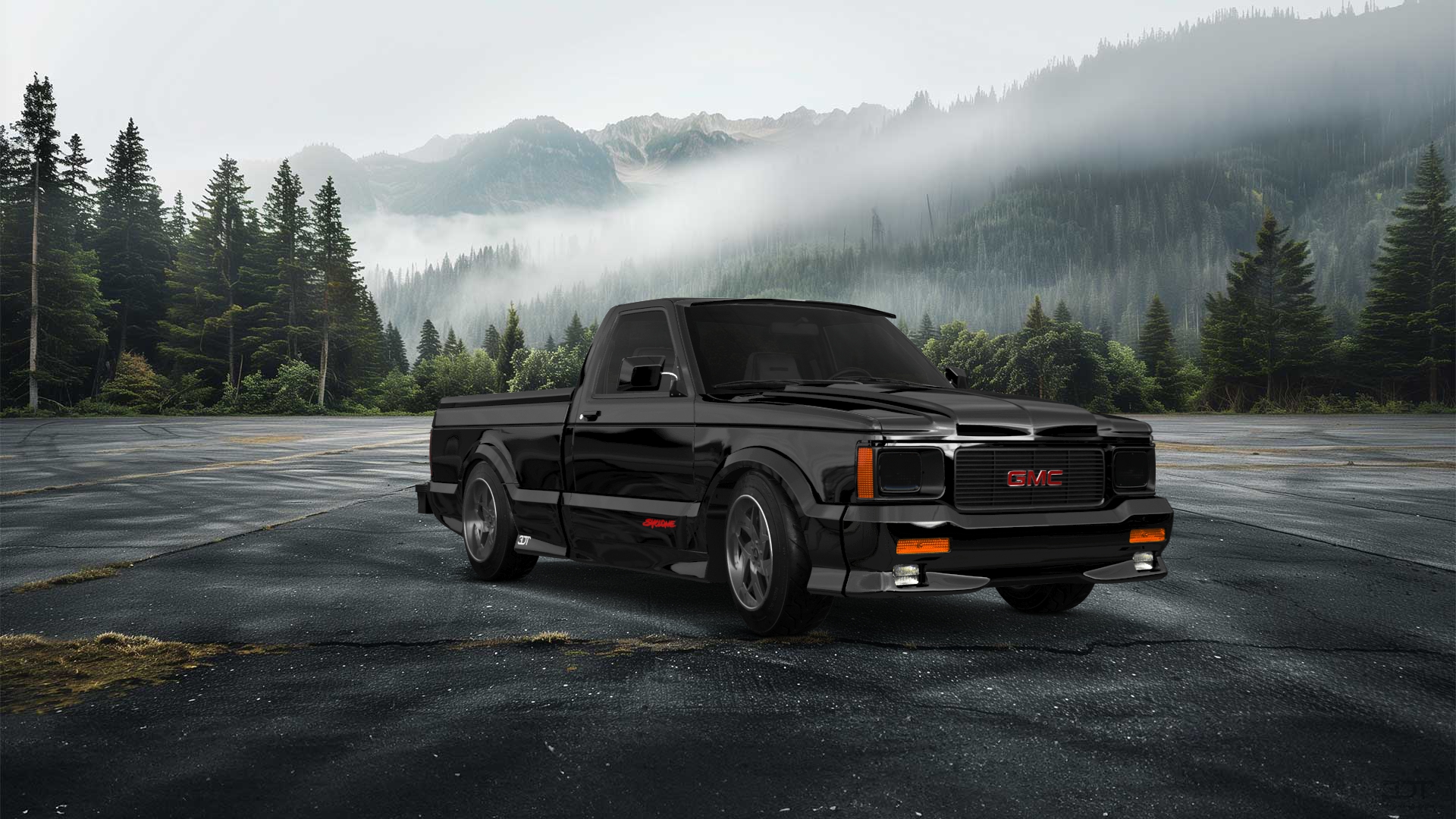 GMC Syclone 2 Door pickup truck 1991 tuning