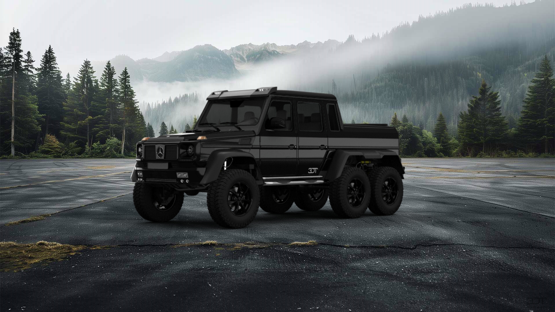 Mercedes G63 AMG 6x6 Luxury SUV 2013 tuning