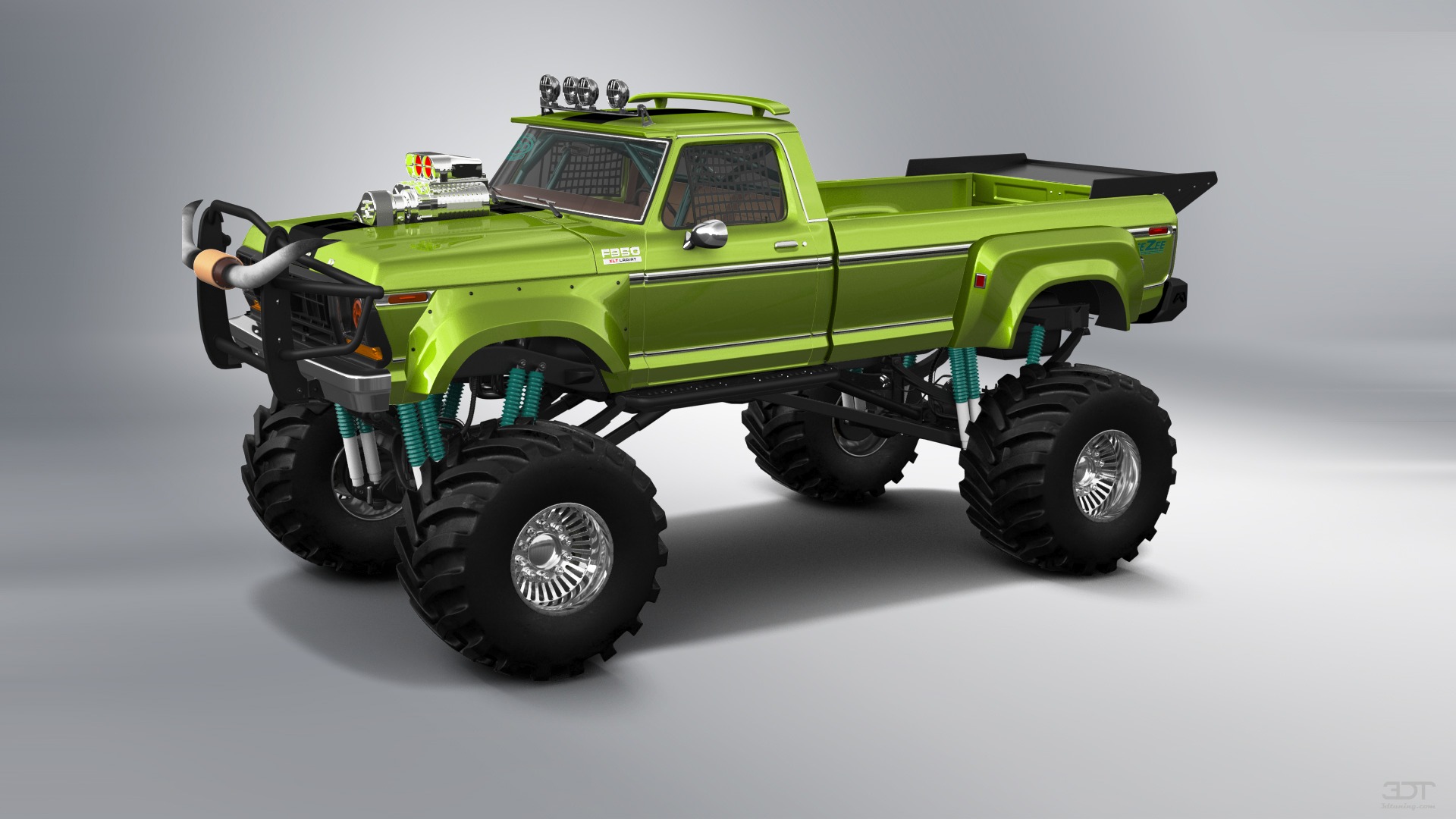 Ford F-350 Dually Regular Cab 2 Door pickup truck 1978 tuning