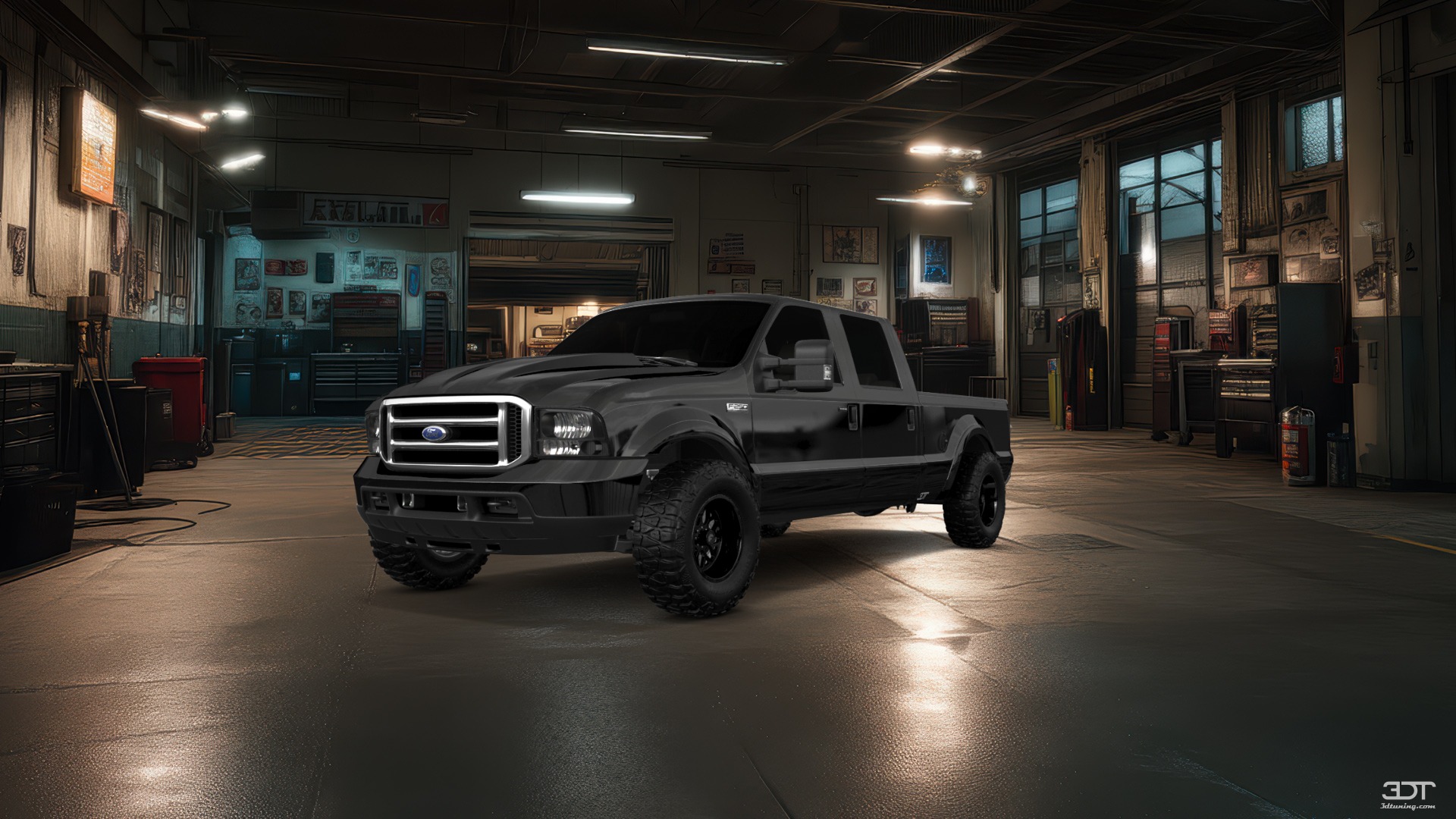 Ford F-250 Crew Cab 4 Door pickup truck 1999 tuning