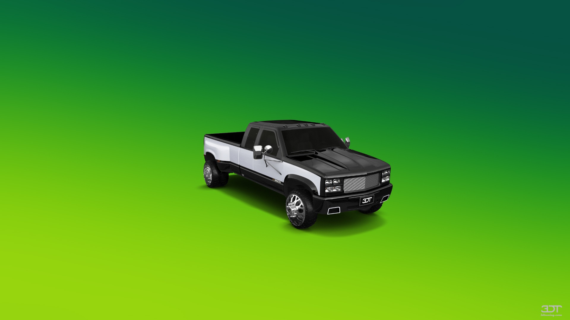 Chevrolet K3500 Extended Cab Pickup Truck 1988