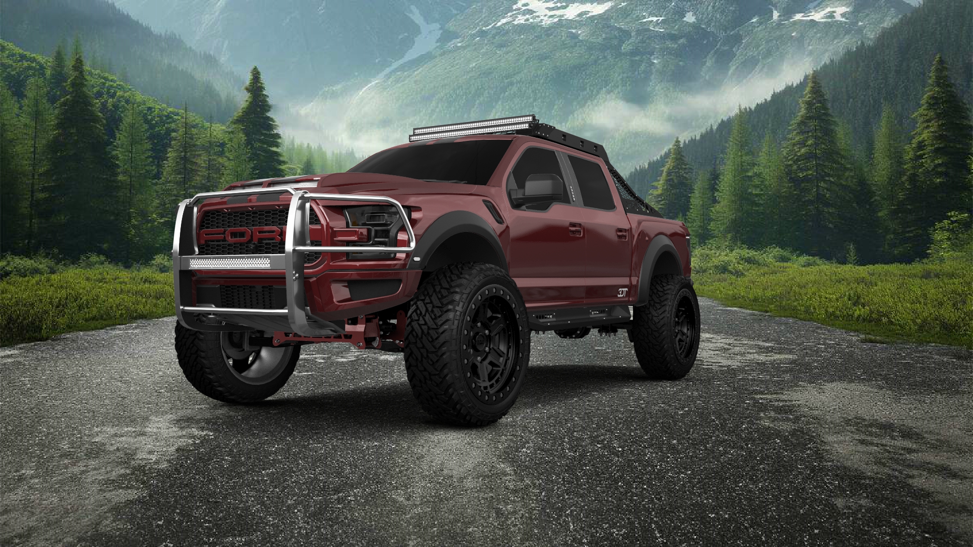 Ford F-150 Raptor 4 Door pickup truck 2017