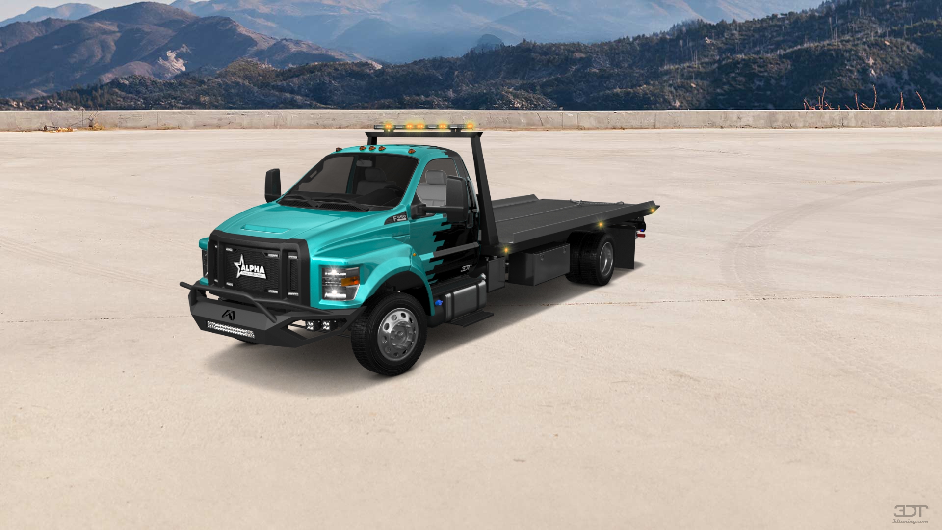 Ford F-650 Tow Truck Pickup 2016 tuning