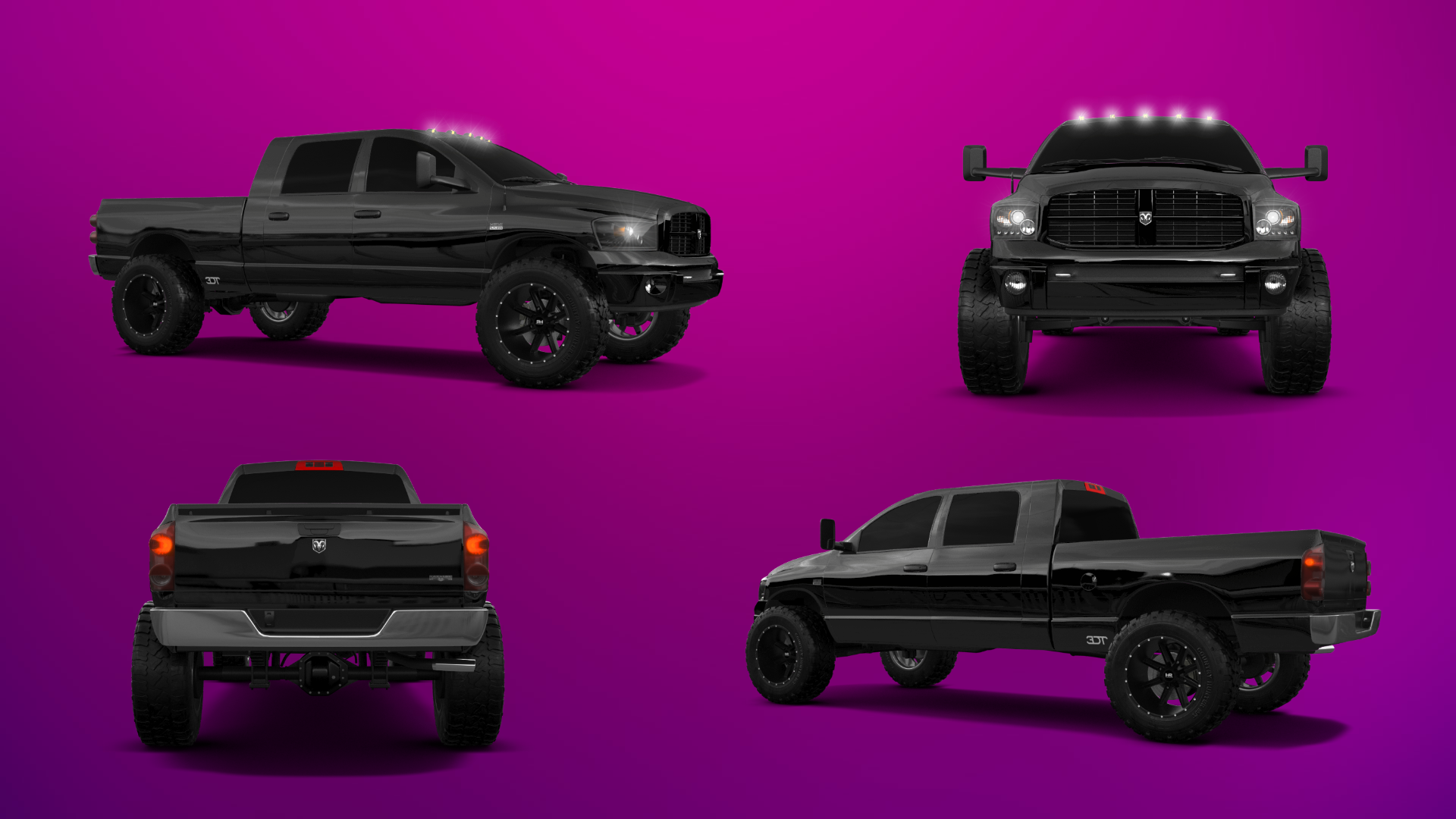 Tuning Dodge Ram 2500 4 Door pickup truck 2007