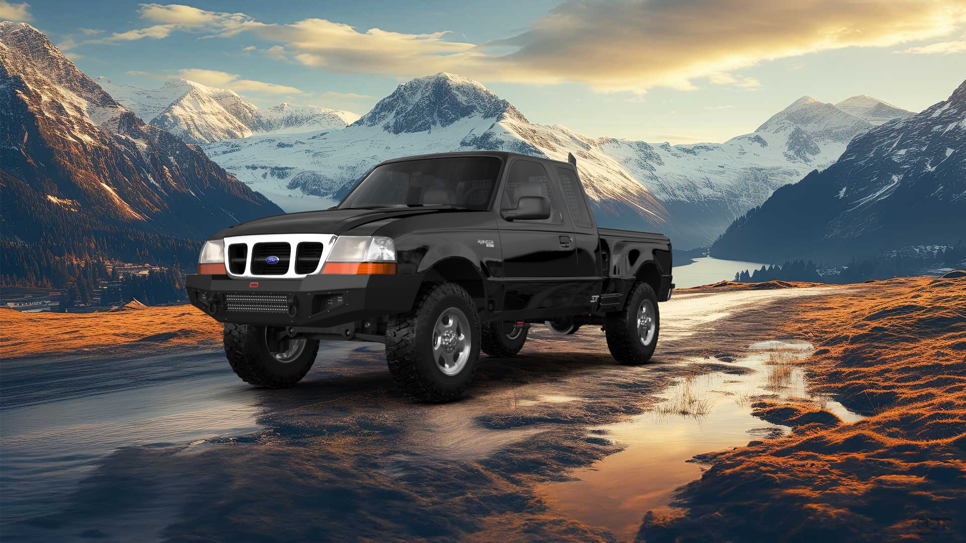 Ford Ranger Flareside 2 Door pickup truck 1998 tuning